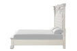 Promenade E.King & Queen Bed Brown & White - Marjories Furniture (Las Vegas, NV)