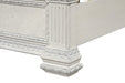 Promenade E.King & Queen Bed Brown & White - Marjories Furniture (Las Vegas, NV)