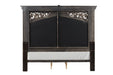 Promenade E.King & Queen Bed Brown & White - Marjories Furniture (Las Vegas, NV)