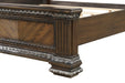 Promenade E.King & Queen Bed Brown & White - Marjories Furniture (Las Vegas, NV)