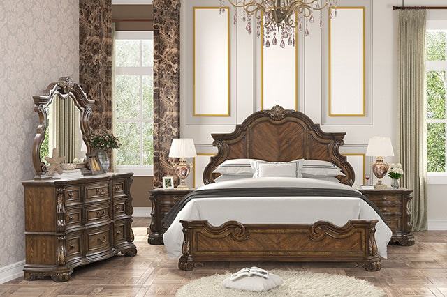 Leovanni 5 pc Queen Qedroom Set - Marjories Furniture (Las Vegas, NV)