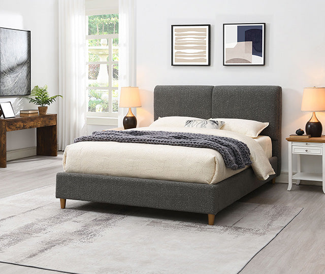Stavern Bed Black & Grey - Marjories Furniture (Las Vegas, NV)
