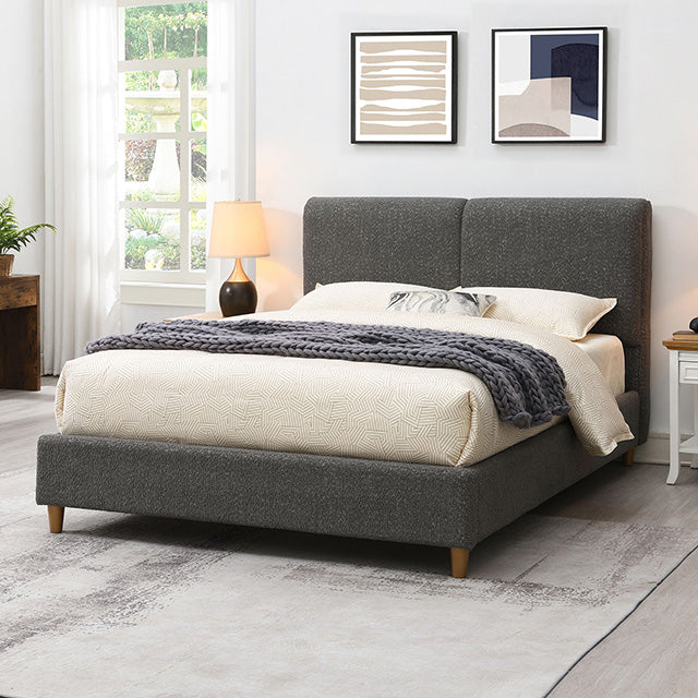 Stavern Bed Black & Grey - Marjories Furniture (Las Vegas, NV)