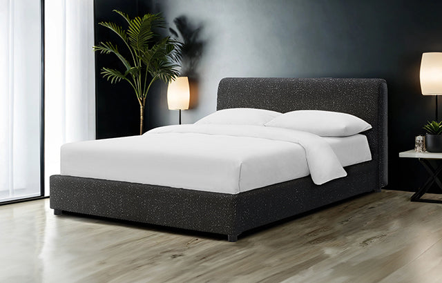 Vertham Bed Black & White - Marjories Furniture (Las Vegas, NV)