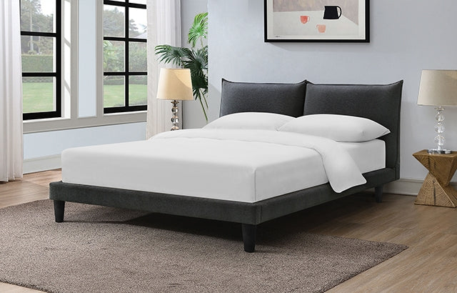 Verwood Bed Gray & Light Gray - Marjories Furniture (Las Vegas, NV)