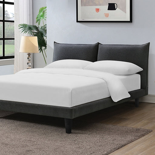 Verwood Bed Gray & Light Gray - Marjories Furniture (Las Vegas, NV)