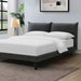 Verwood Bed Gray & Light Gray - Marjories Furniture (Las Vegas, NV)