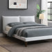 Verwood Bed Gray & Light Gray - Marjories Furniture (Las Vegas, NV)