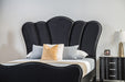 Melodi Parc E.King & Queen Bed Black & Silver - Marjories Furniture (Las Vegas, NV)