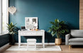 Naucalpan Vanity w/ Stool - Marjories Furniture (Las Vegas, NV)