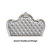 Ventresca Bed White & Chrome - Marjories Furniture (Las Vegas, NV)