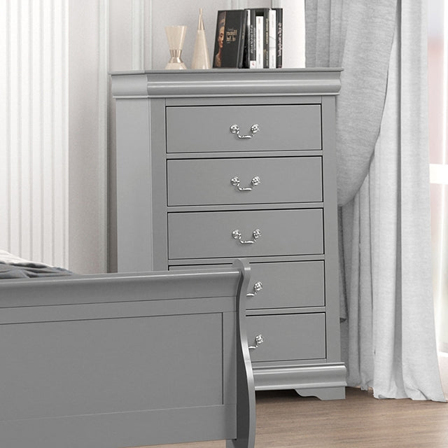 Louis Philippe Chest - Marjories Furniture (Las Vegas, NV)