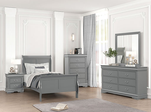 Twin Bed Louis Philippe - Marjories Furniture (Las Vegas, NV)