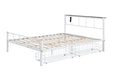 Nicoli Queen Metal Bed With Underbed Storage - Marjories Furniture (Las Vegas, NV)