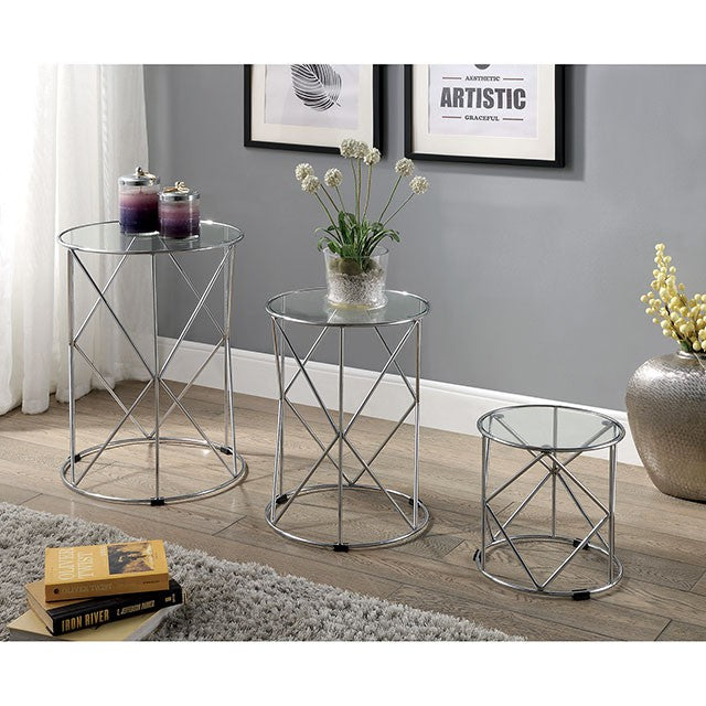 Madyson 3 Pc. Nesting Table - Marjories Furniture (Las Vegas, NV)