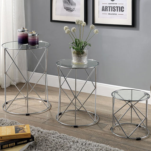 Madyson 3 Pc. Nesting Table - Marjories Furniture (Las Vegas, NV)