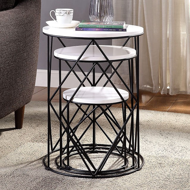 Madyson 3 Pc. Nesting Table - Marjories Furniture (Las Vegas, NV)