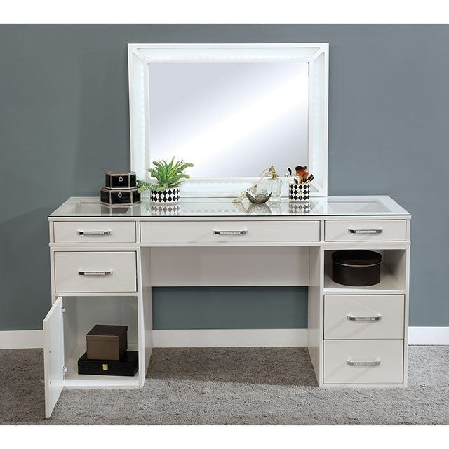 Vickie Vanity Set - Marjories Furniture (Las Vegas, NV)