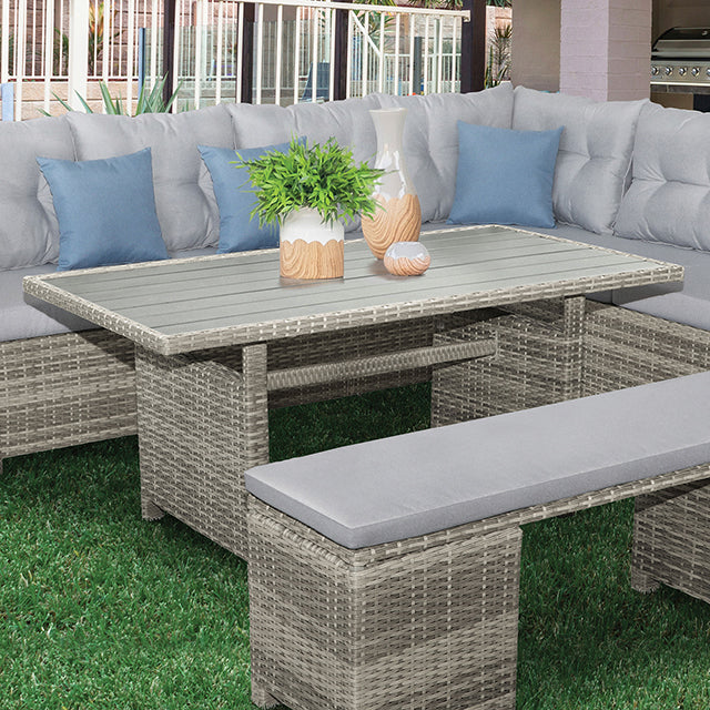 Malia Patio Dining Table - Marjories Furniture (Las Vegas, NV)