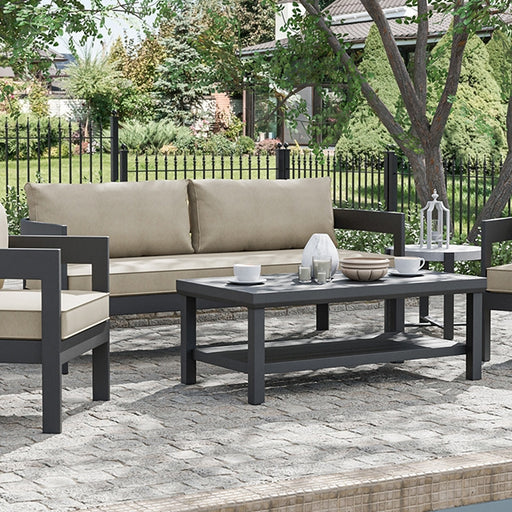 Lotus Sofa & Coffee Table Set - Marjories Furniture (Las Vegas, NV)