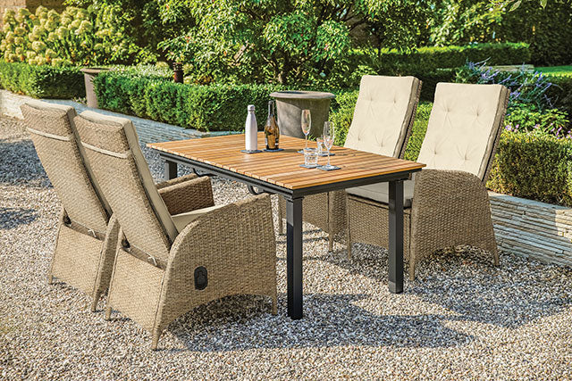 Mackay Patio Dining Table - Marjories Furniture (Las Vegas, NV)