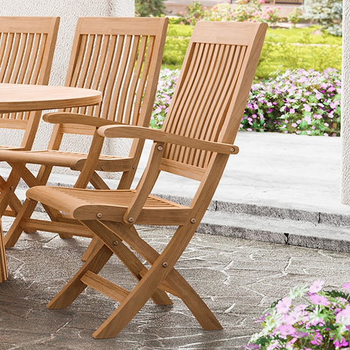Nusa Folding Arm Chair - Marjories Furniture (Las Vegas, NV)