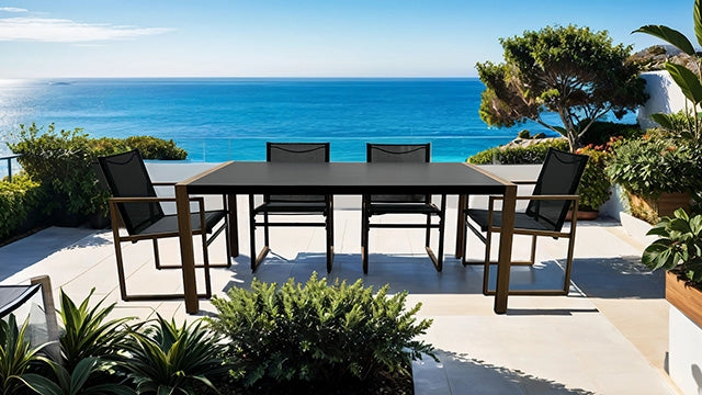 Oswego 8 Pc. Outdoor Dining Set - Marjories Furniture (Las Vegas, NV)