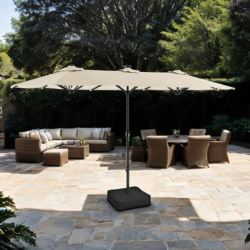 Musa Rectangular Market Umbrella - Marjories Furniture (Las Vegas, NV)