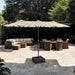 Musa Rectangular Market Umbrella - Marjories Furniture (Las Vegas, NV)