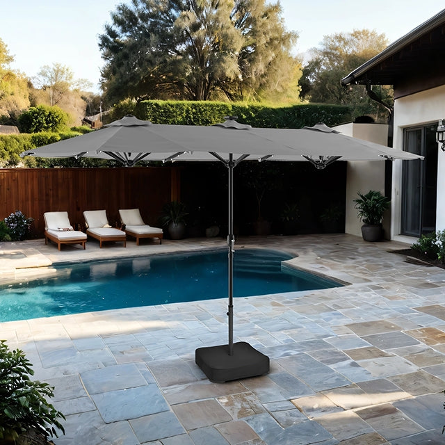 Musa Rectangular Market Umbrella - Marjories Furniture (Las Vegas, NV)
