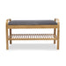 Skipper Shoe Storage Bench - Marjories Furniture (Las Vegas, NV)