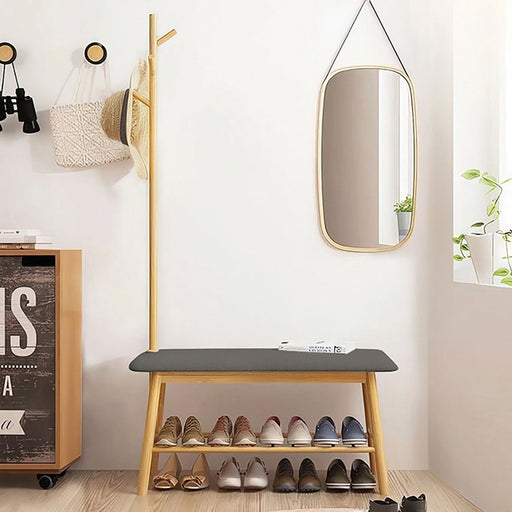 Mosier Hall Tree w/ Bench and Shoe Storage - Marjories Furniture (Las Vegas, NV)