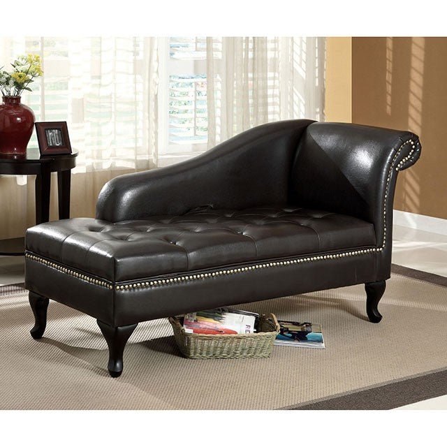 LAKEPORT Storage Chaise - Marjories Furniture (Las Vegas, NV)