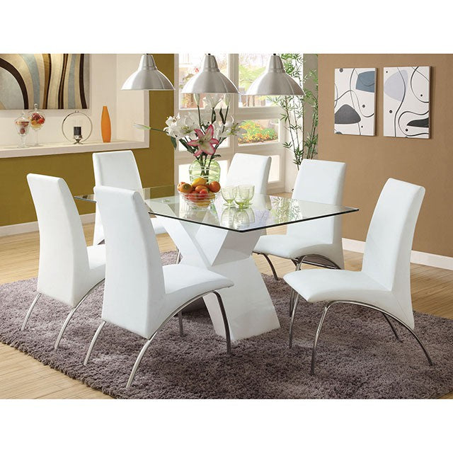 Wailoa 7 Pc Dining Table Set - Marjories Furniture (Las Vegas, NV)