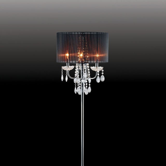 Jada Black Floor Lamp - Marjories Furniture (Las Vegas, NV)