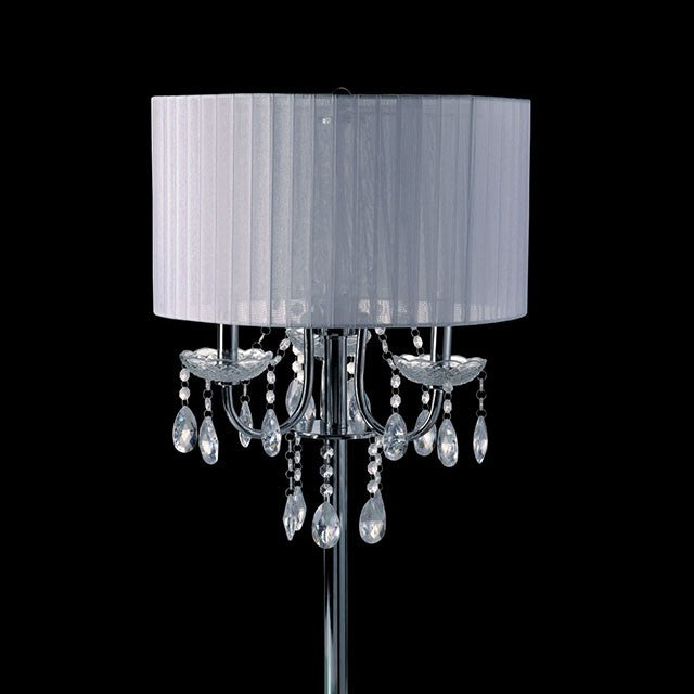 Jada White Table Lamp - Marjories Furniture (Las Vegas, NV)