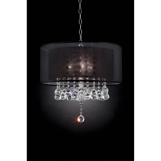 Ivy Chrome Ceiling Lamp - Marjories Furniture (Las Vegas, NV)