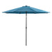 Mora 11' Outdoor Umbrella + 21" Round Base - Marjories Furniture (Las Vegas, NV)