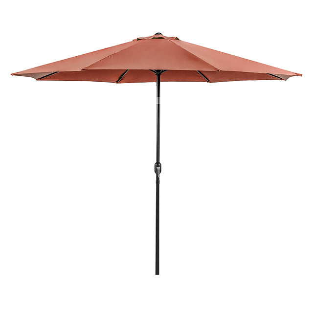 Mora 11' Outdoor Umbrella + 21" Round Base - Marjories Furniture (Las Vegas, NV)