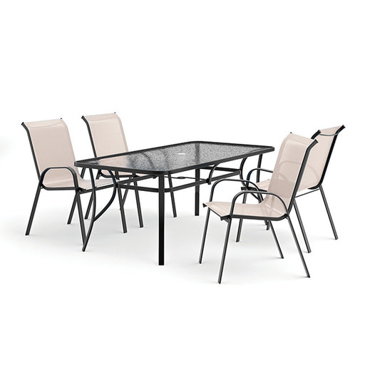 Pierro 5 Pc. Outdoor Dining Set - Marjories Furniture (Las Vegas, NV)