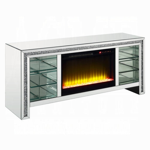 Noralie TV Stand With Fireplace and Led - Marjories Furniture (Las Vegas, NV)