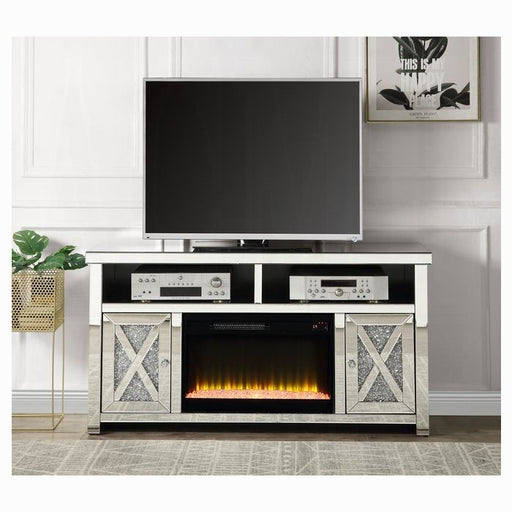 Noralie TV Stand With Fireplace - Marjories Furniture (Las Vegas, NV)