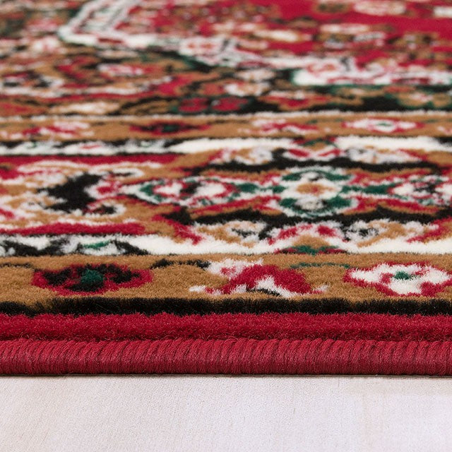 SHINTA Red 5' X 8' Area Rug - Marjories Furniture (Las Vegas, NV)