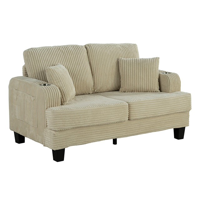 Moretaine Loveseat - Marjories Furniture (Las Vegas, NV)