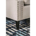 Tegan Beige/Light Blue Love Seat - Marjories Furniture (Las Vegas, NV)
