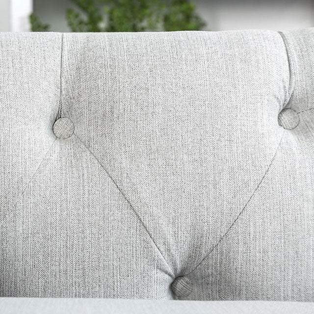Ornella Light Gray/Blue Sectional - Marjories Furniture (Las Vegas, NV)