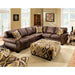 Van Dyke Ottoman - Marjories Furniture (Las Vegas, NV)