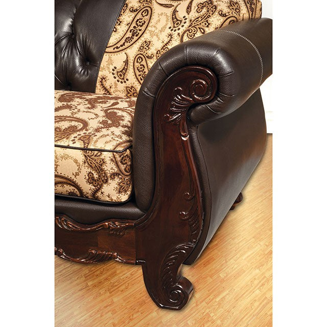 Bonaparte Love Seat - Marjories Furniture (Las Vegas, NV)