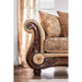 NICANOR Tan/Gold Sofa - Marjories Furniture (Las Vegas, NV)