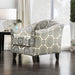 Misty Ivory/Pattern Floral Chair - Marjories Furniture (Las Vegas, NV)